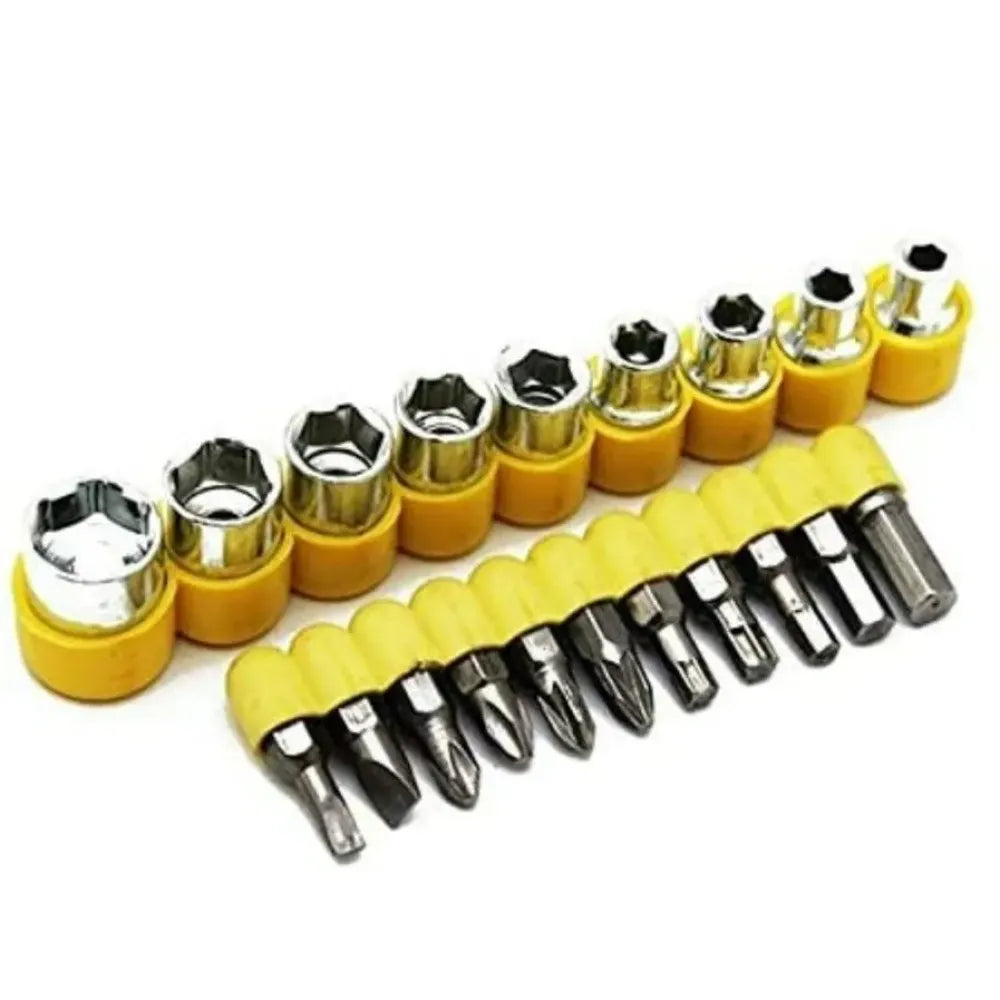 Compact electronics tool kit - power & hand tools