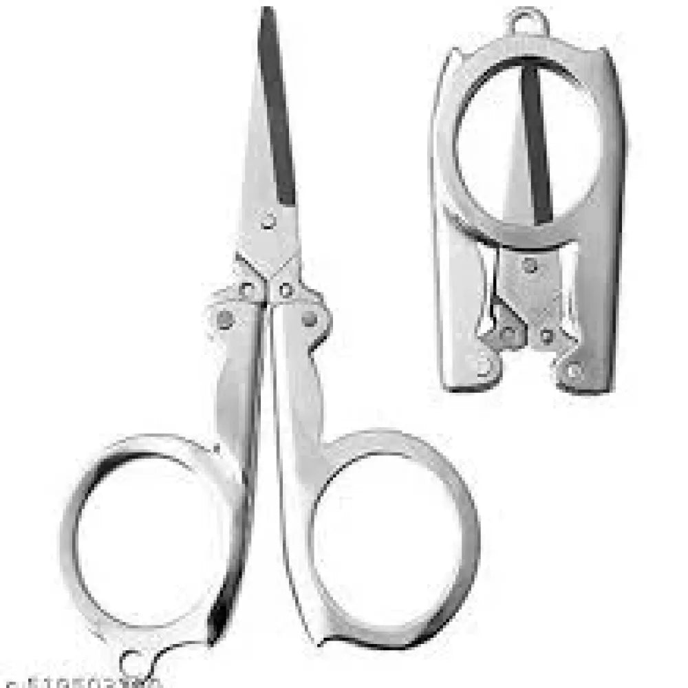Compact folding craft scissors - office