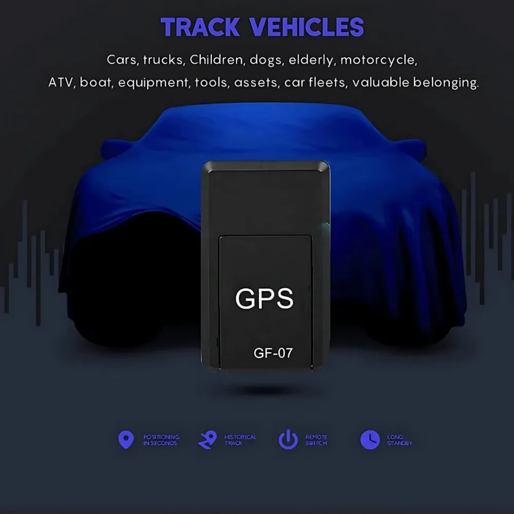 Compact gps tracker with voice monitoring - automotive