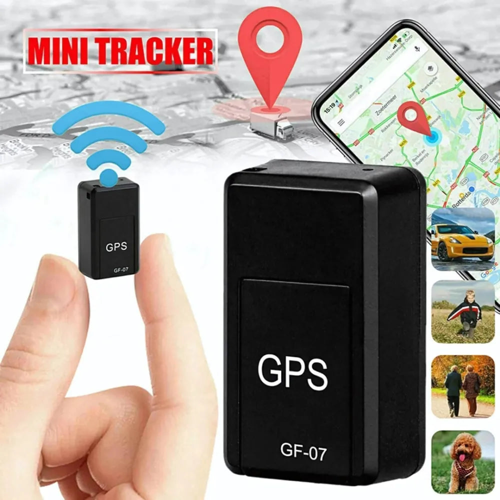 Compact gps tracker with voice monitoring - automotive