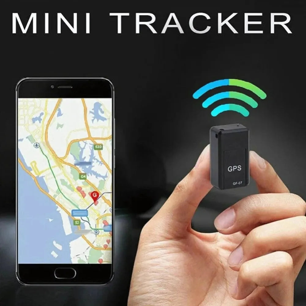 Compact gps tracker with voice monitoring - automotive