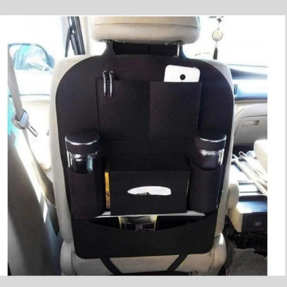 Compatible multi-pocket seat back storage bag organizer holders pack of 2