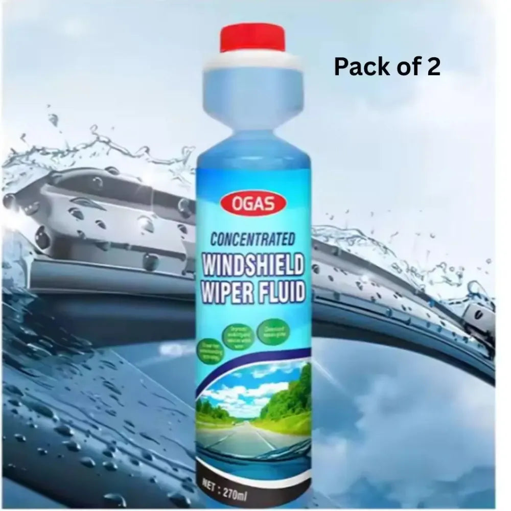 Concentrated windshield washer fluid - car and bike accessories