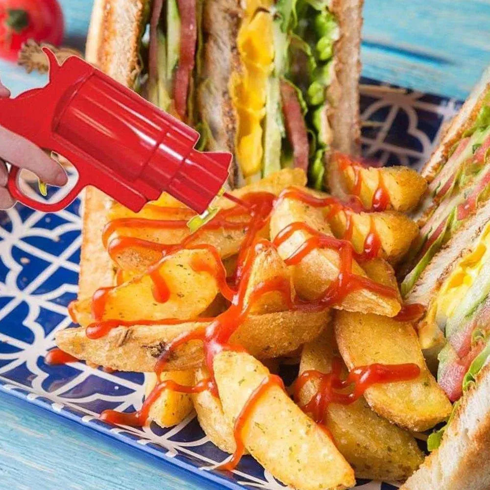 Condiment dispenser sauce gun - home & kitchen