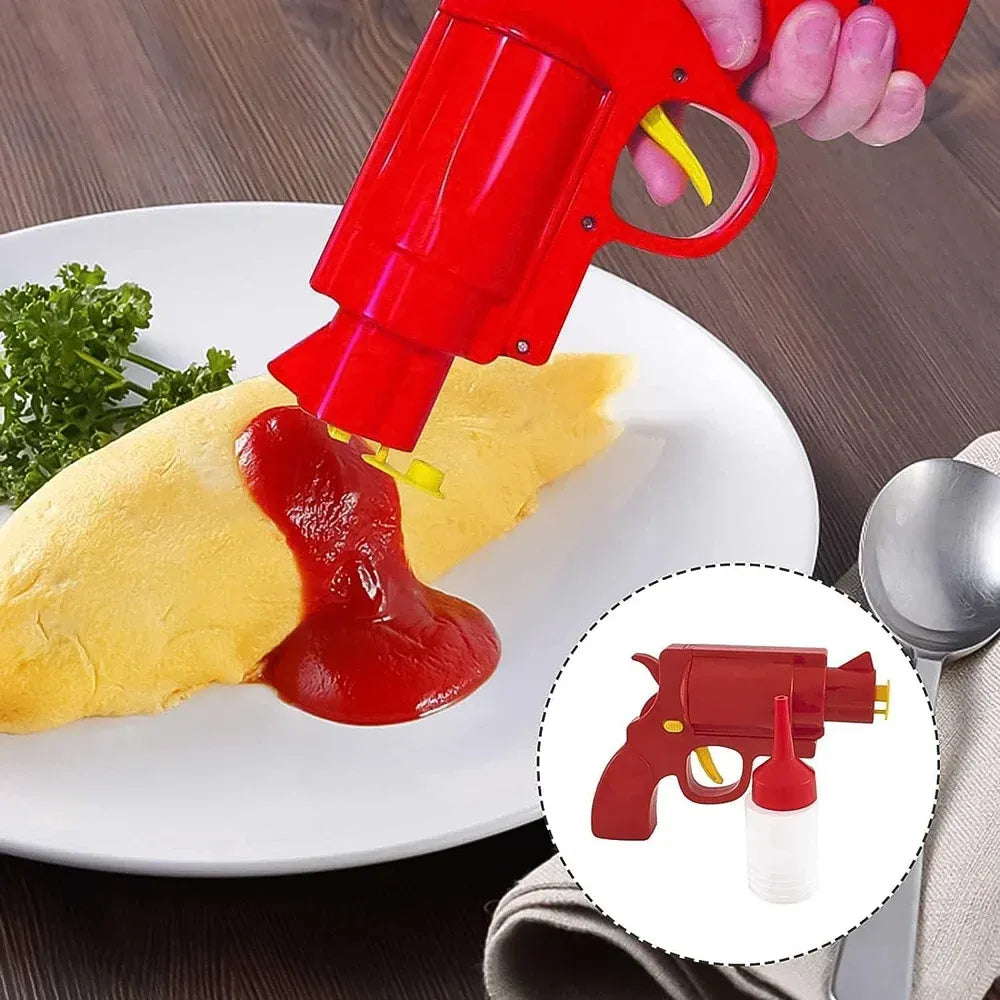 Condiment dispenser sauce gun - home & kitchen