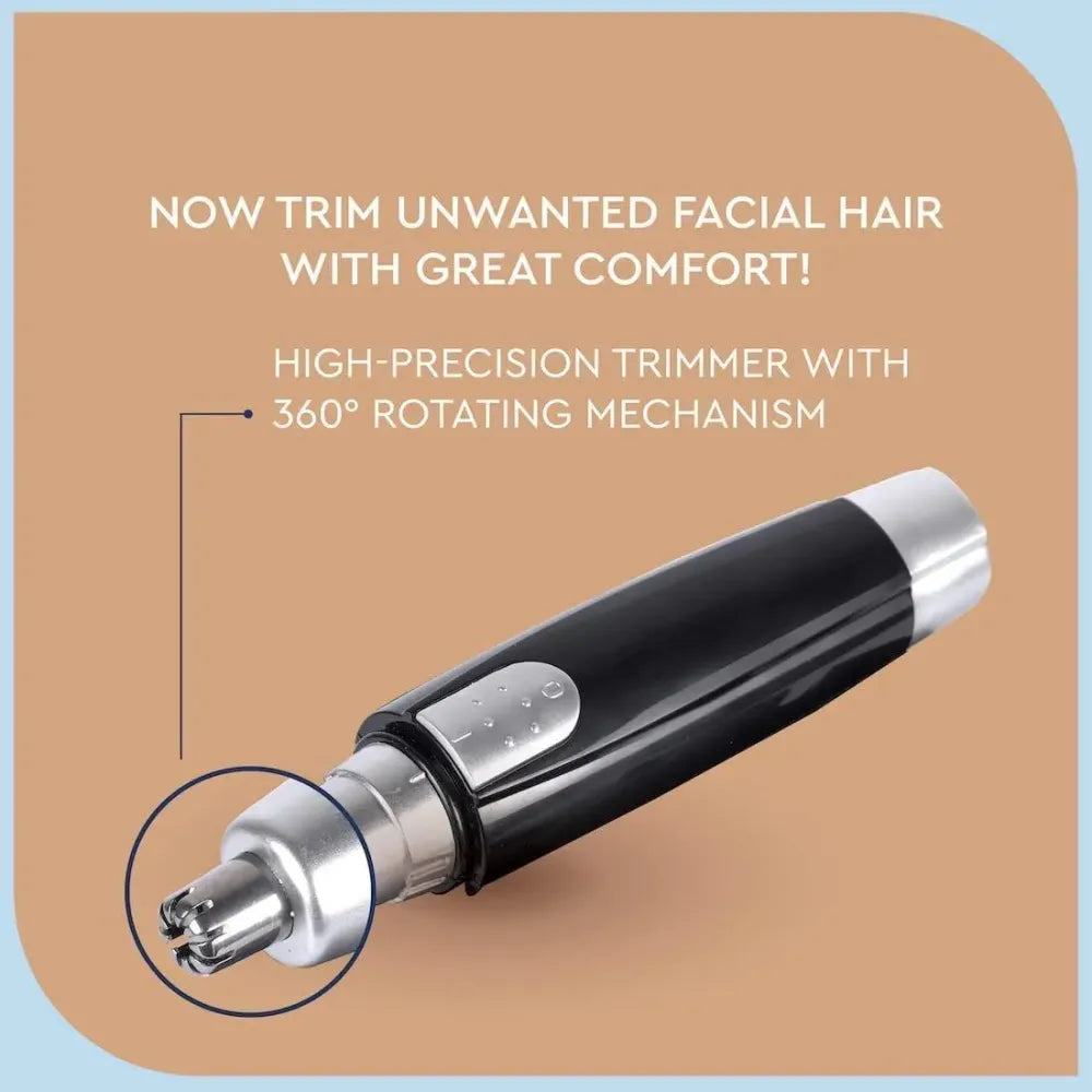 Cordless ear & nose trimmer