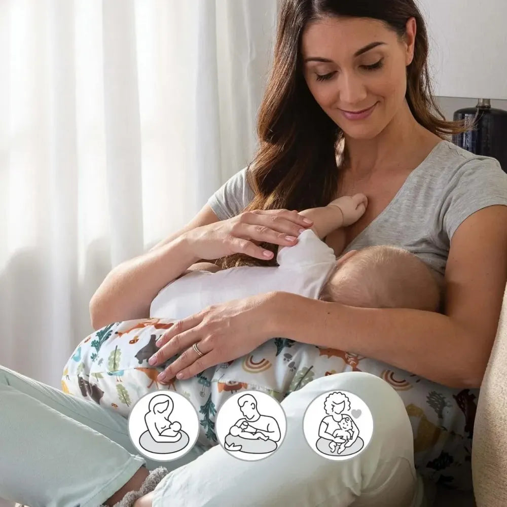 Cotton baby nursing pillow cover