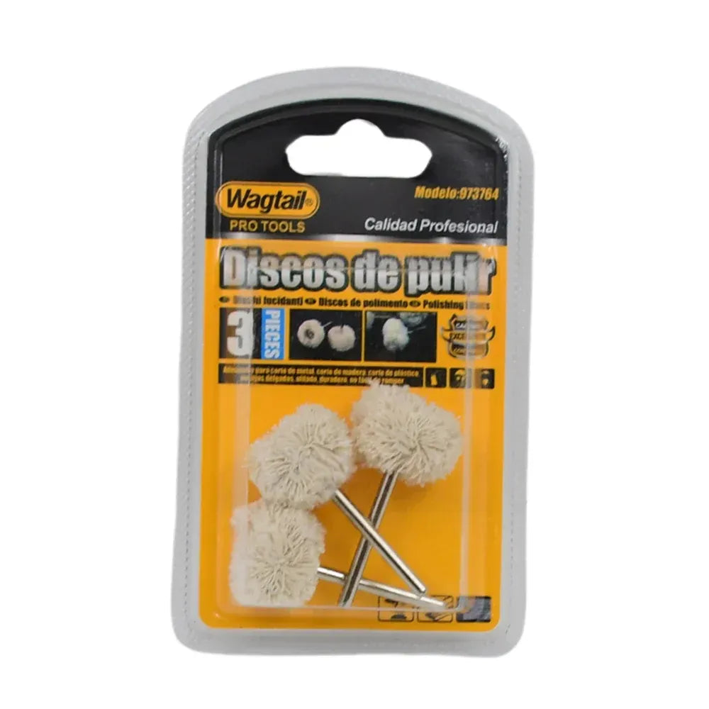 Cotton polishing buffing wheel set - hardware