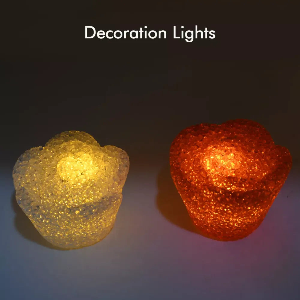 Crystal shape led night light - home improvement