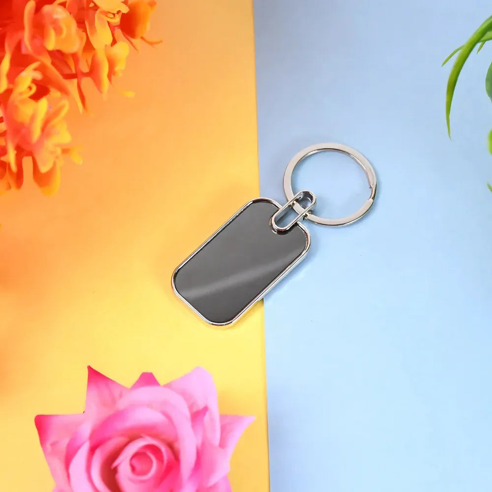 Customizable metal keychain ring - home improvement