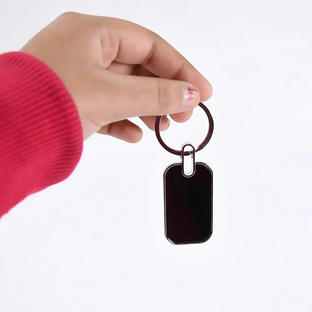 Customizable metal keychain ring - home improvement