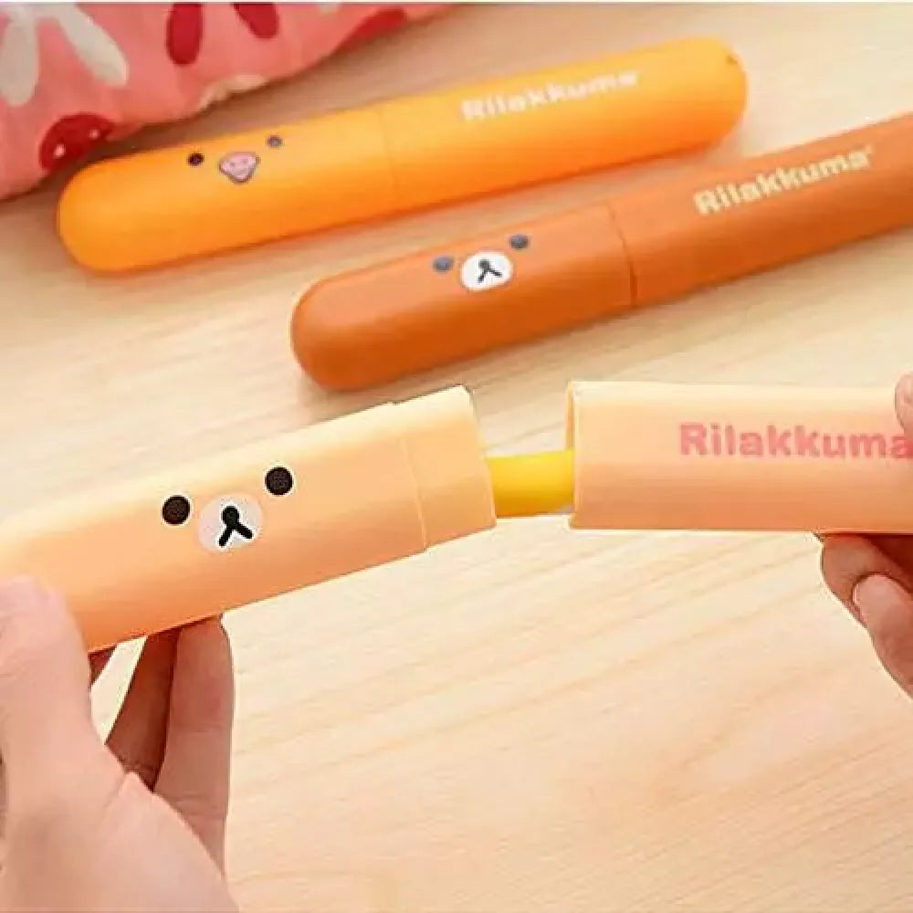 Cute cartoon toothbrush box - home essentials