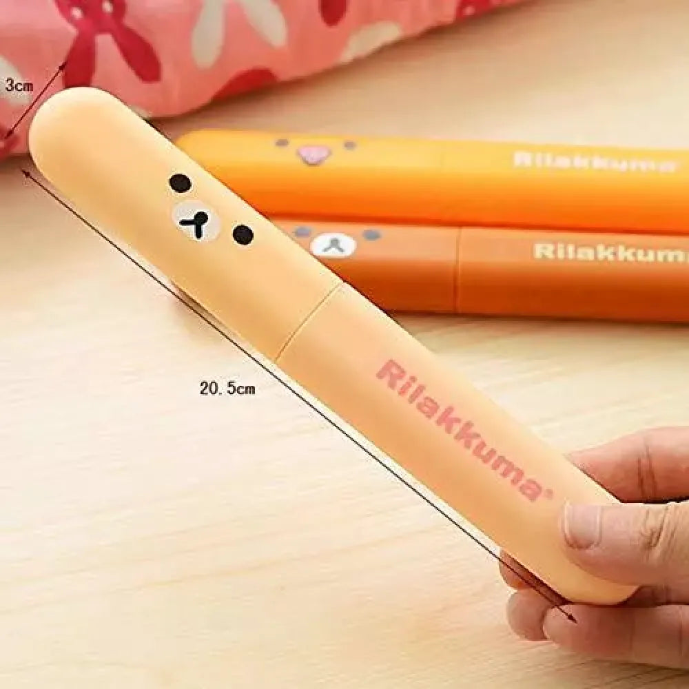 Cute cartoon toothbrush box - home essentials