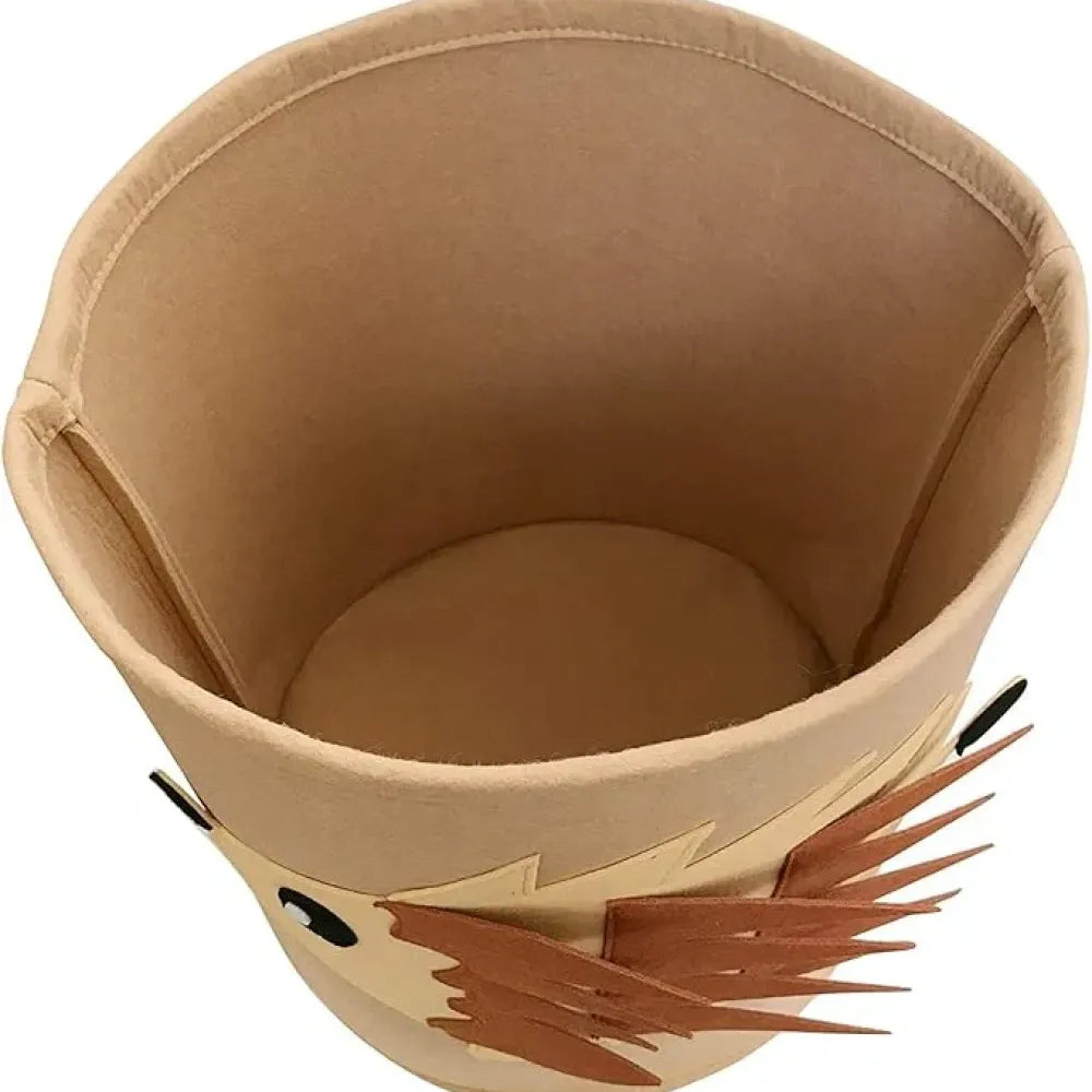 Cute foldable laundry basket
