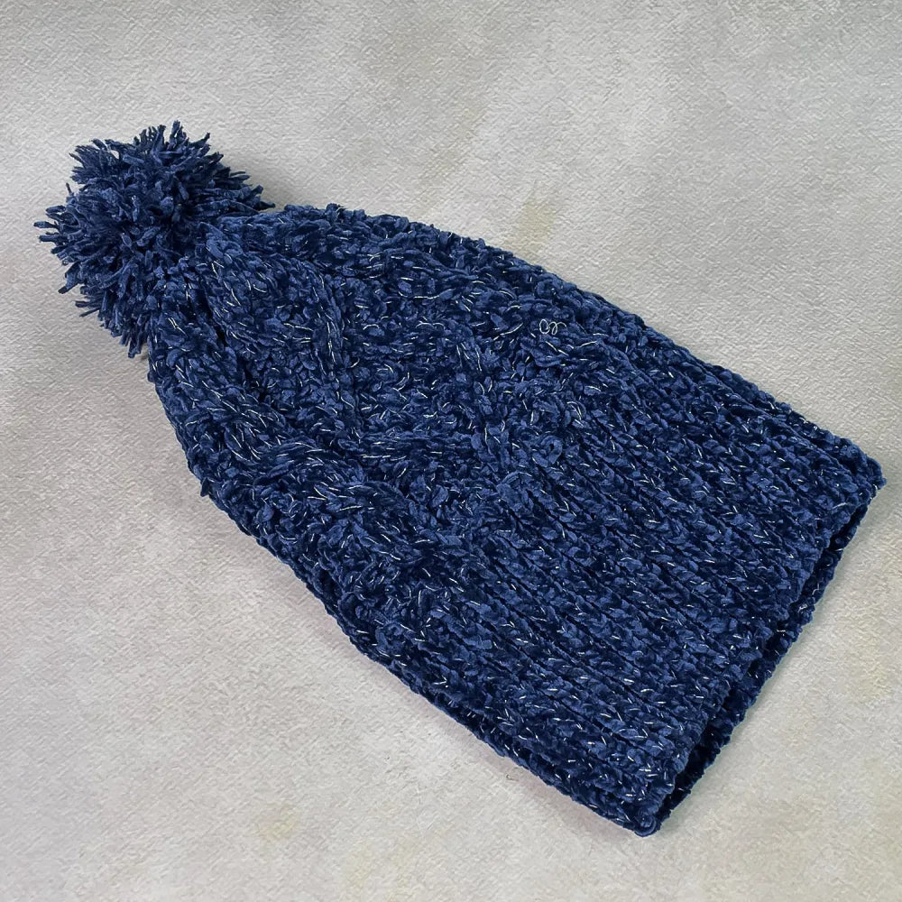 Cute knit winter cap for girls- 1 pc - health & beauty