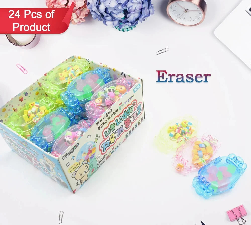 Cute Bulk Eraser Set