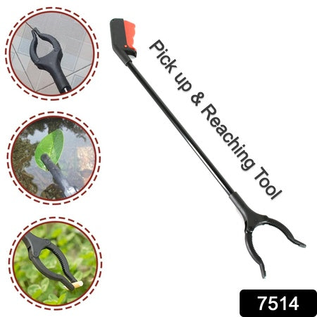 7514 Extra Long Pickup Aid Trash Picker Upper Rotating Hand Heavy Duty Grip Arm - Reaching Assist For Litter Elderly