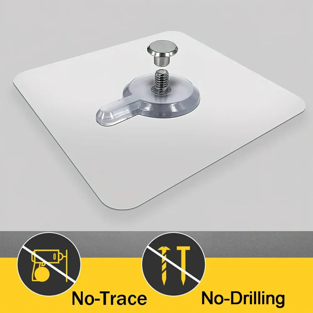 Damage-free adhesive wall hooks - home & kitchen