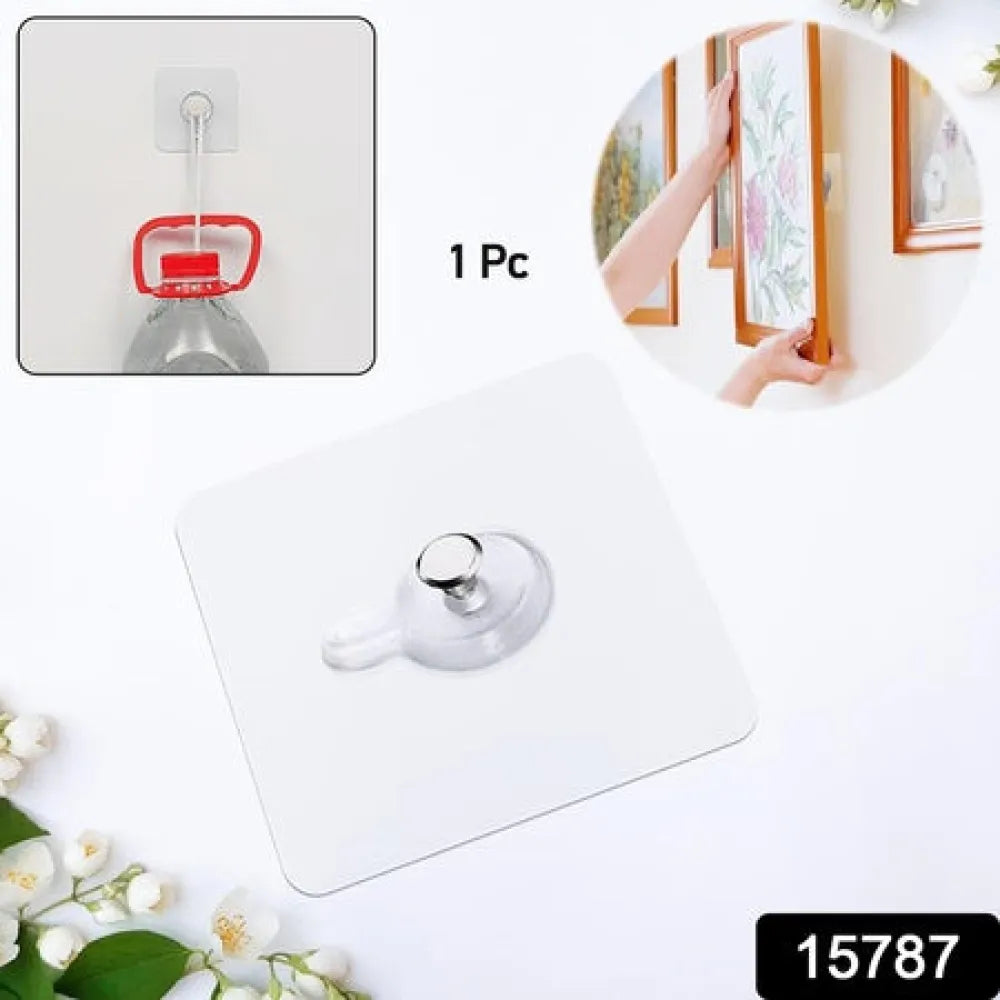 Damage-free adhesive wall hooks - home & kitchen