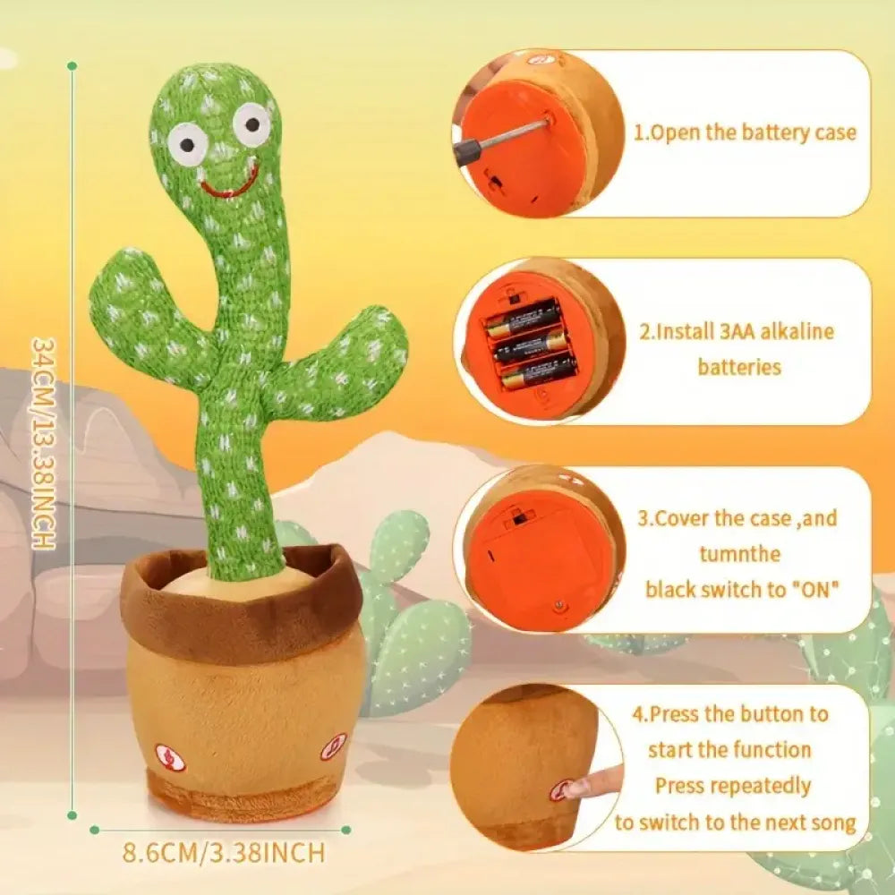 Dancing mimicry cactus toy