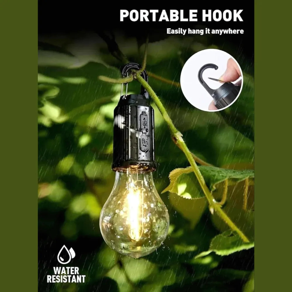 Decorative hanging bulb with 3 modes