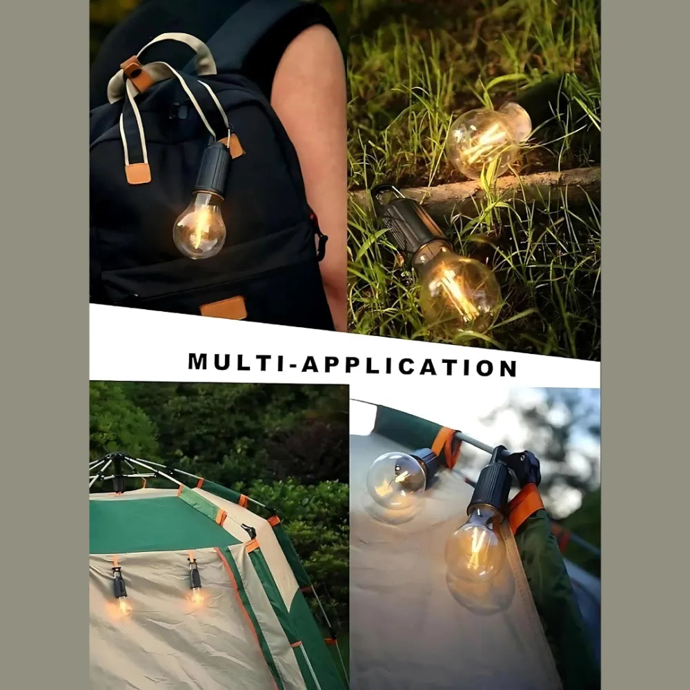 Decorative hanging bulb with 3 modes