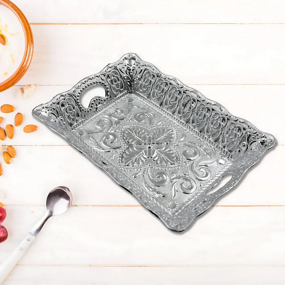 Decorative mukhwas serving tray - home decor