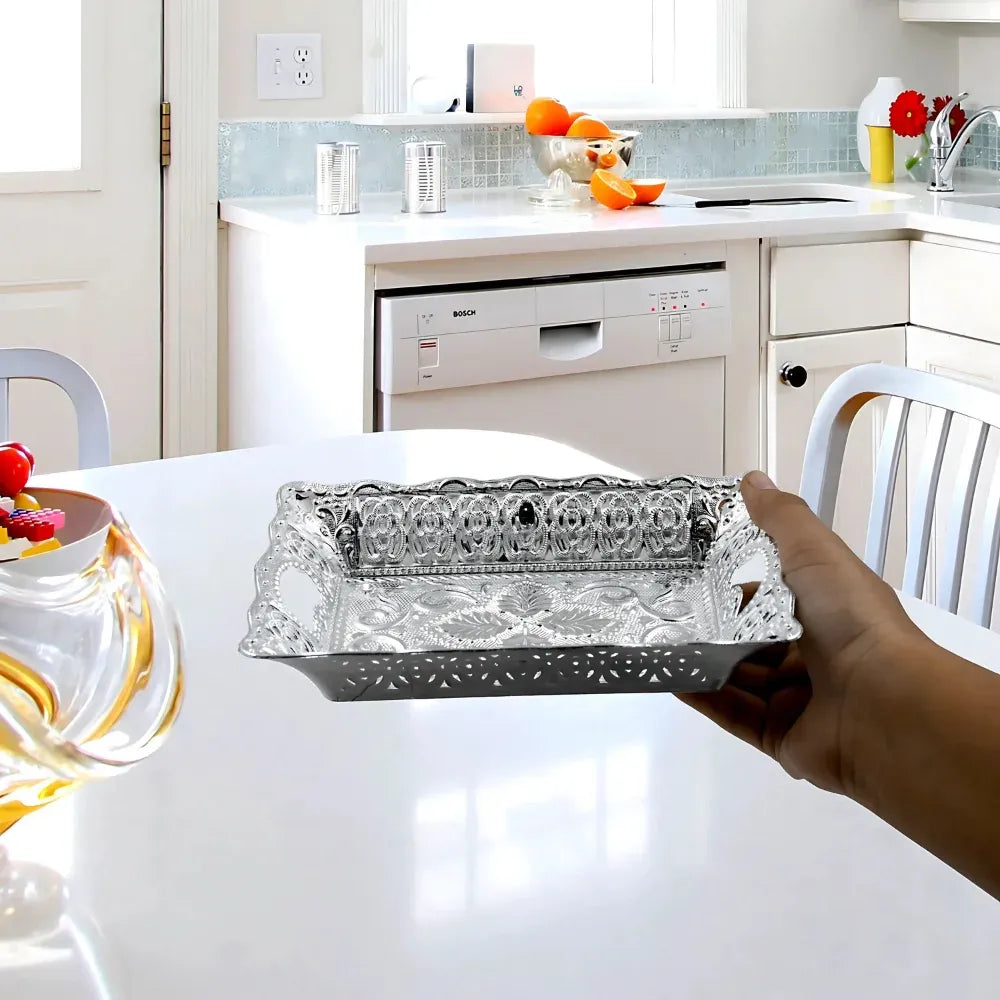 Decorative mukhwas serving tray - home decor