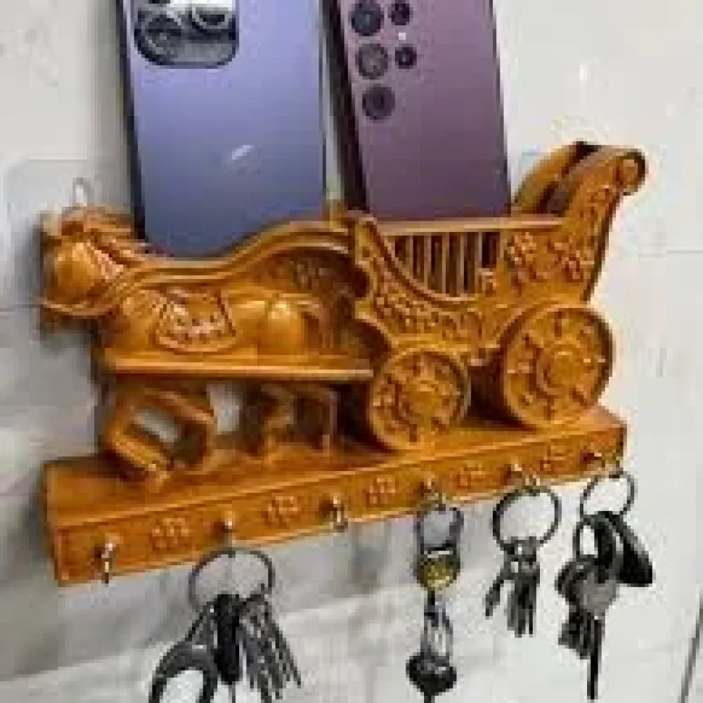 Decorative plastic key holder - office