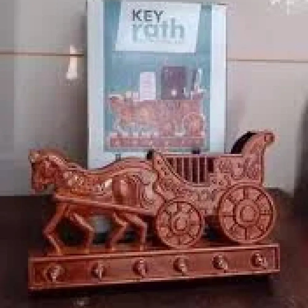 Decorative plastic key holder - office