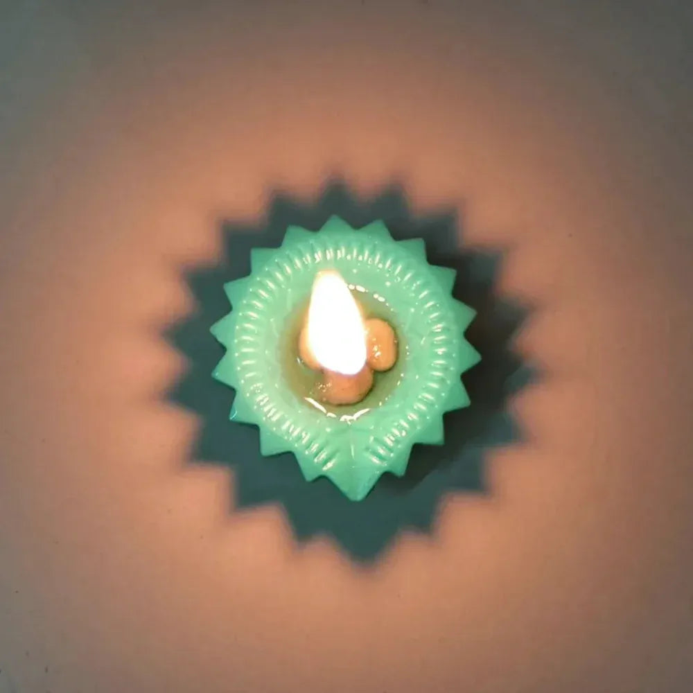 Decorative silicone diwali diya - home decor