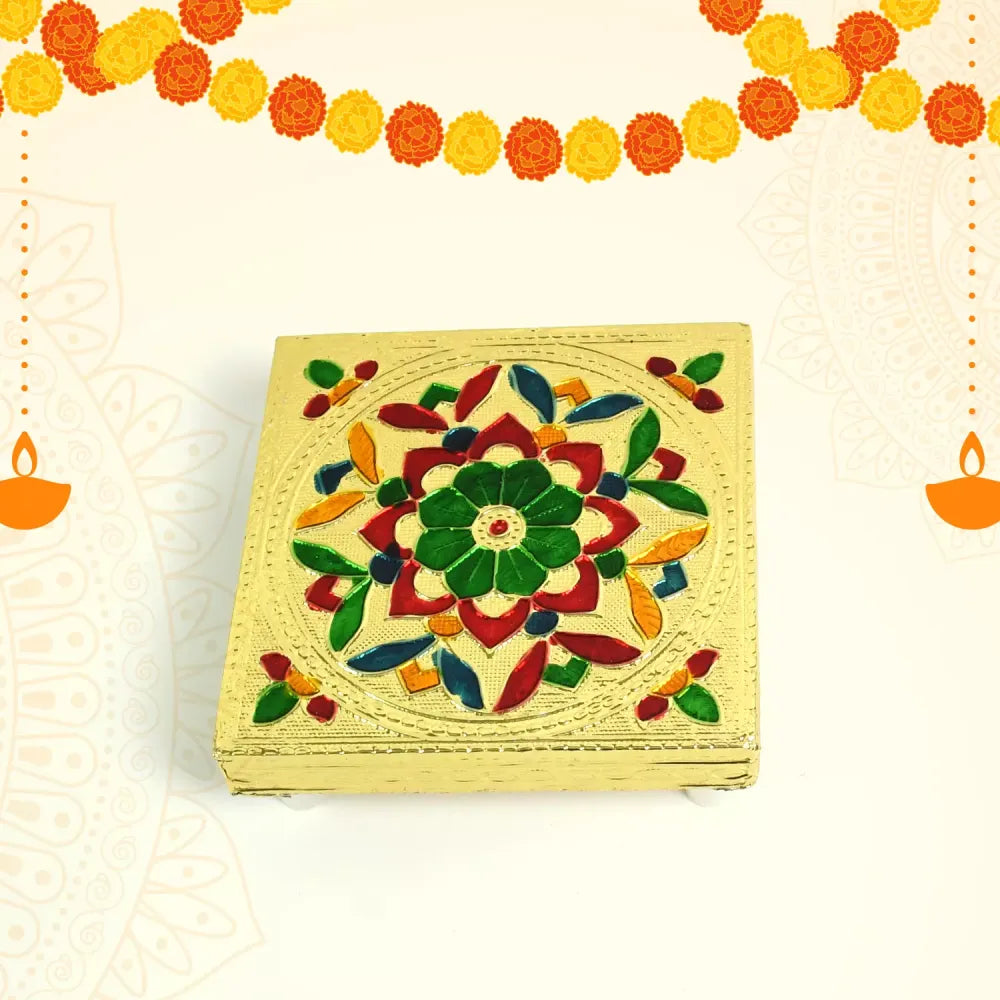 Decorative wooden chowki bajot - home improvement