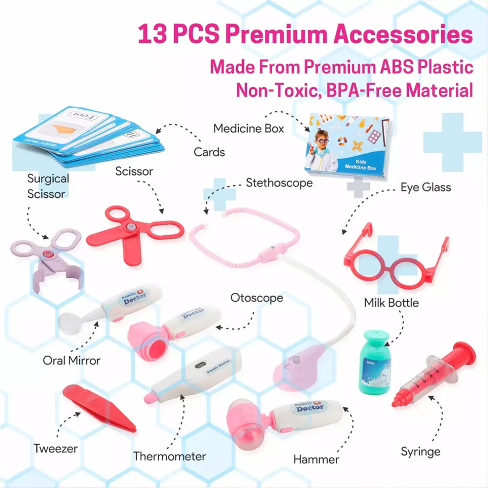 Deluxe doctor play set - toys