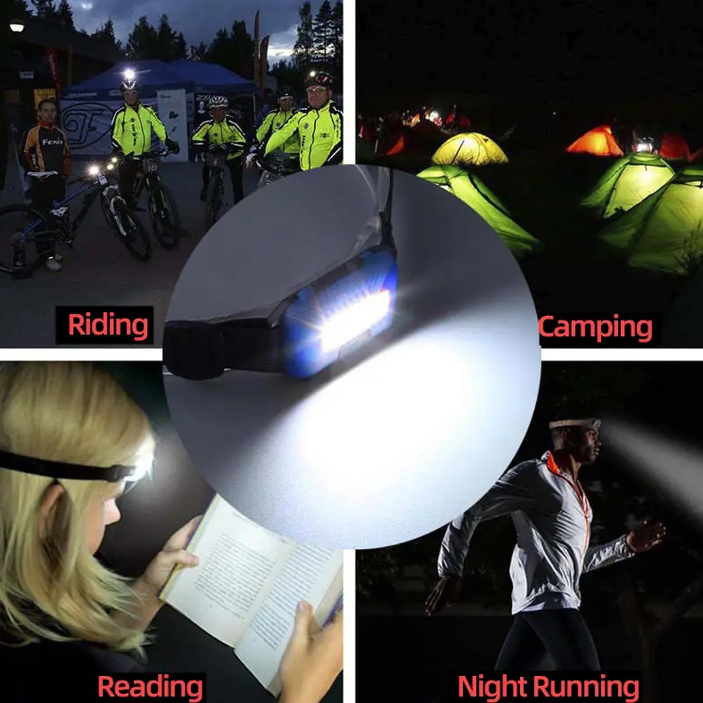 Ultra-Bright Headlamp Torch