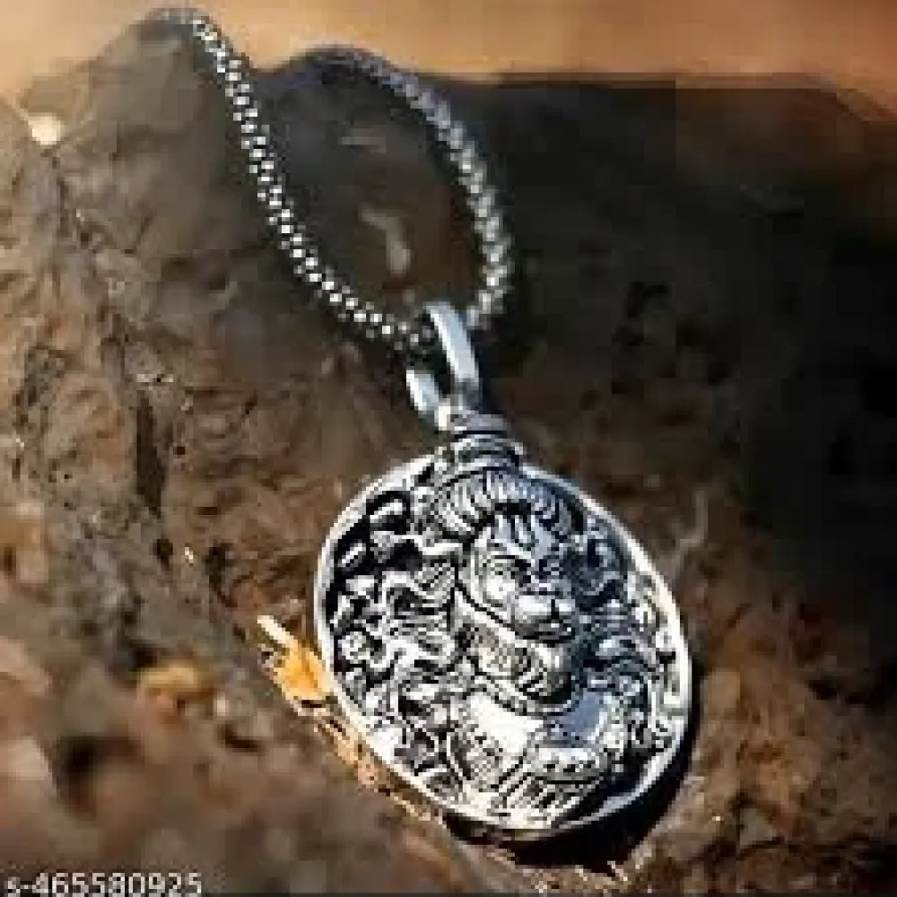 Divine hanuman locket necklace - bracelets