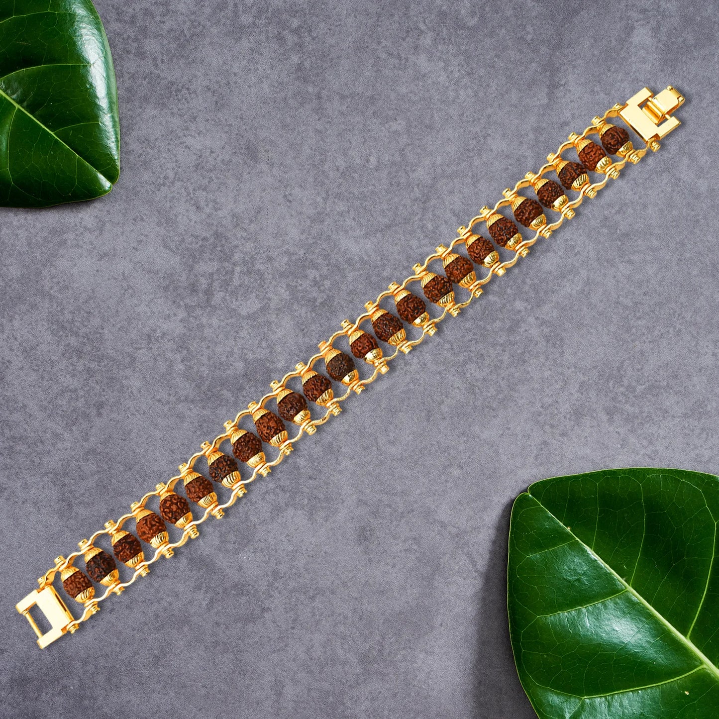 Sacred Rudraksha Bracelet Rakhi