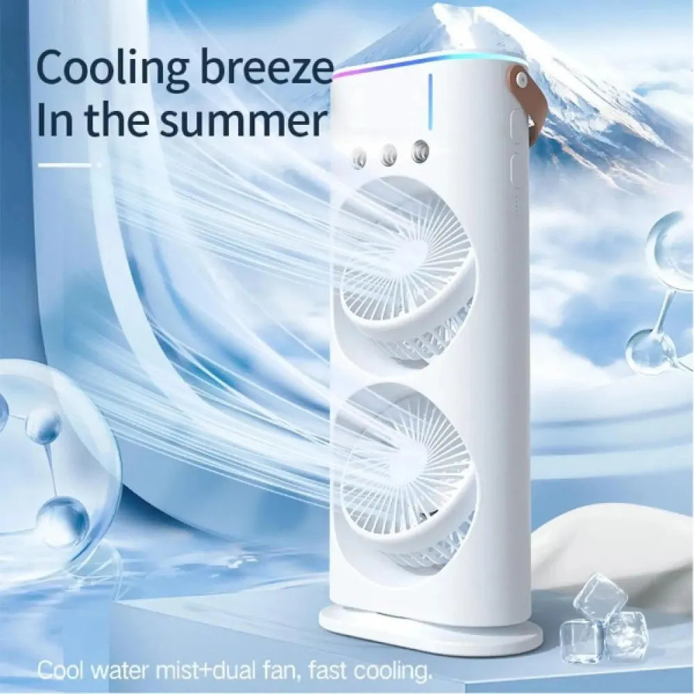 Double-ended spray fan