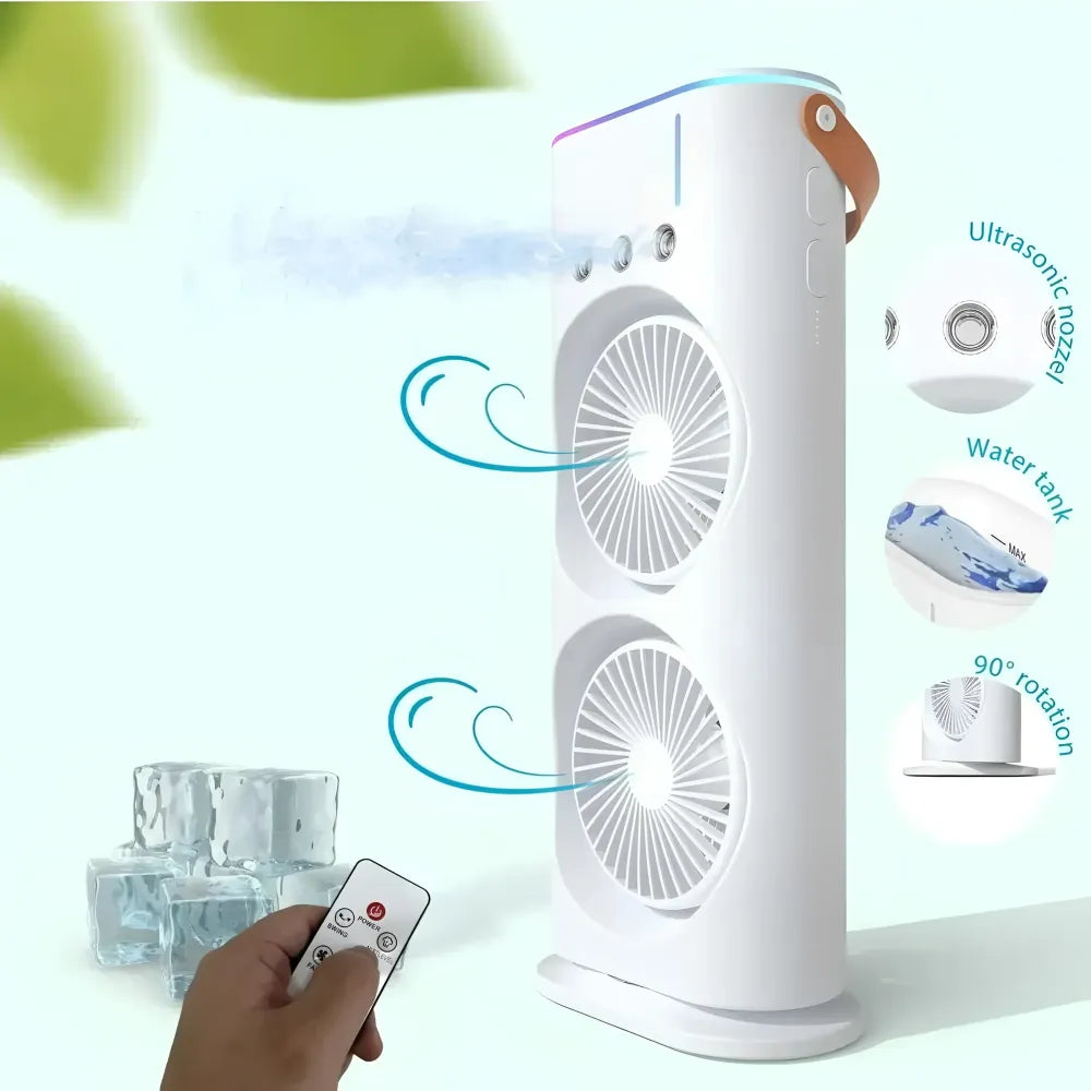 Double-ended spray fan