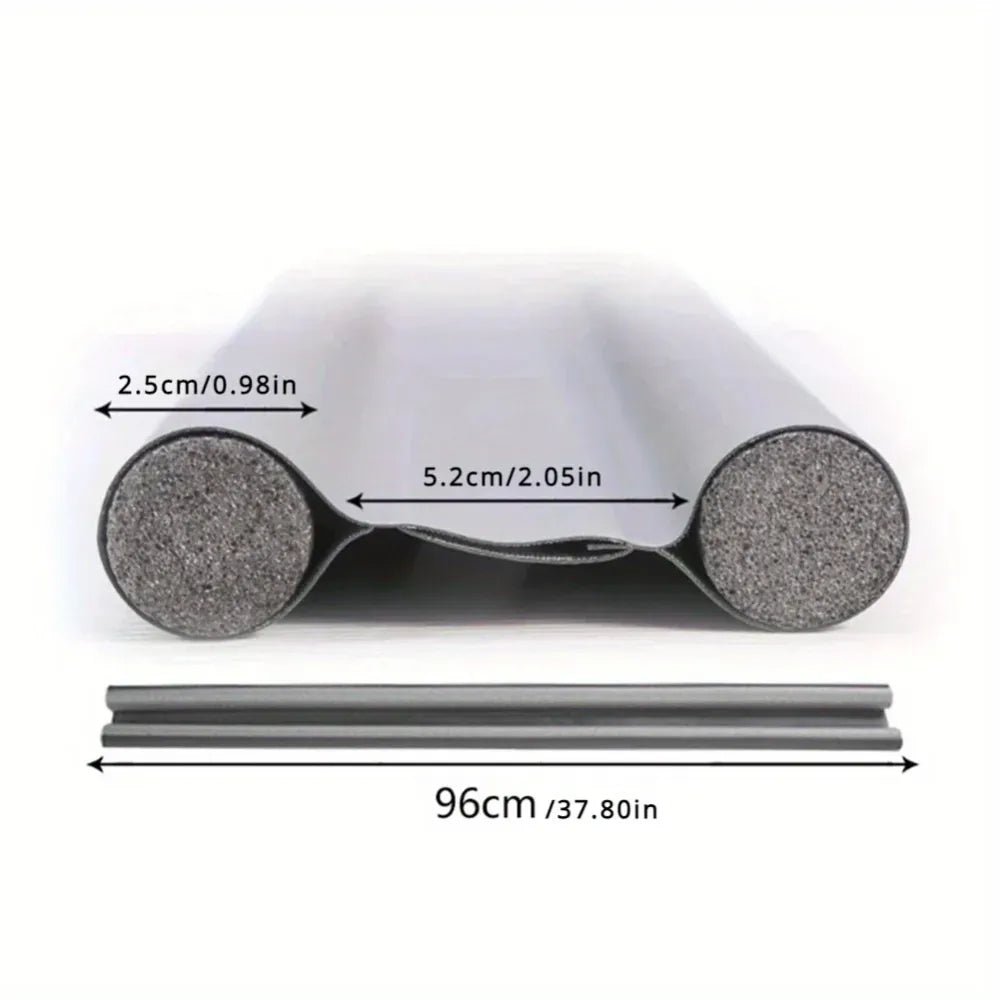 Double-sided draft stopper - home improvement