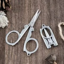 Compact Folding Craft Scissors