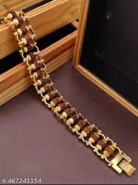 Sacred Rudraksha Bracelet Rakhi