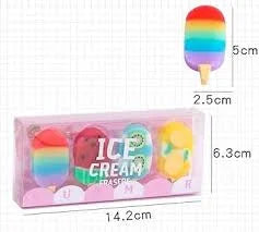 Fun Jelly Popsicle Erasers
