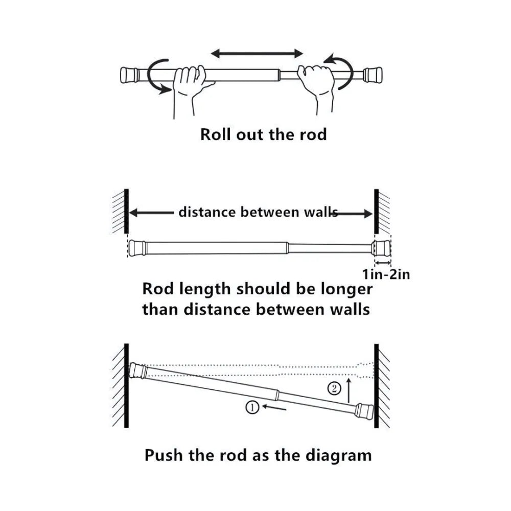 Drill-free multifunctional adjustable rod