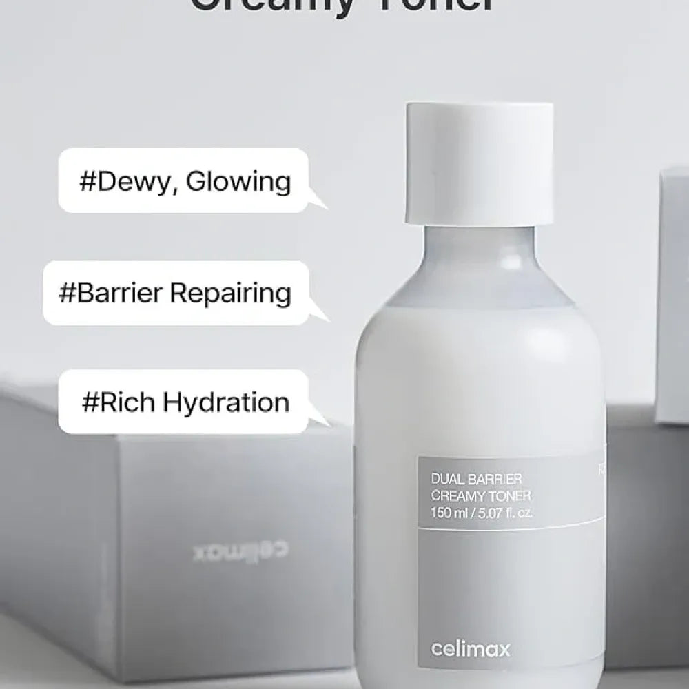Dual barrier creamy toner – 150ml