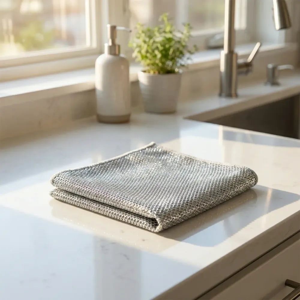 Dual-sided scrub cloth - home & kitchen
