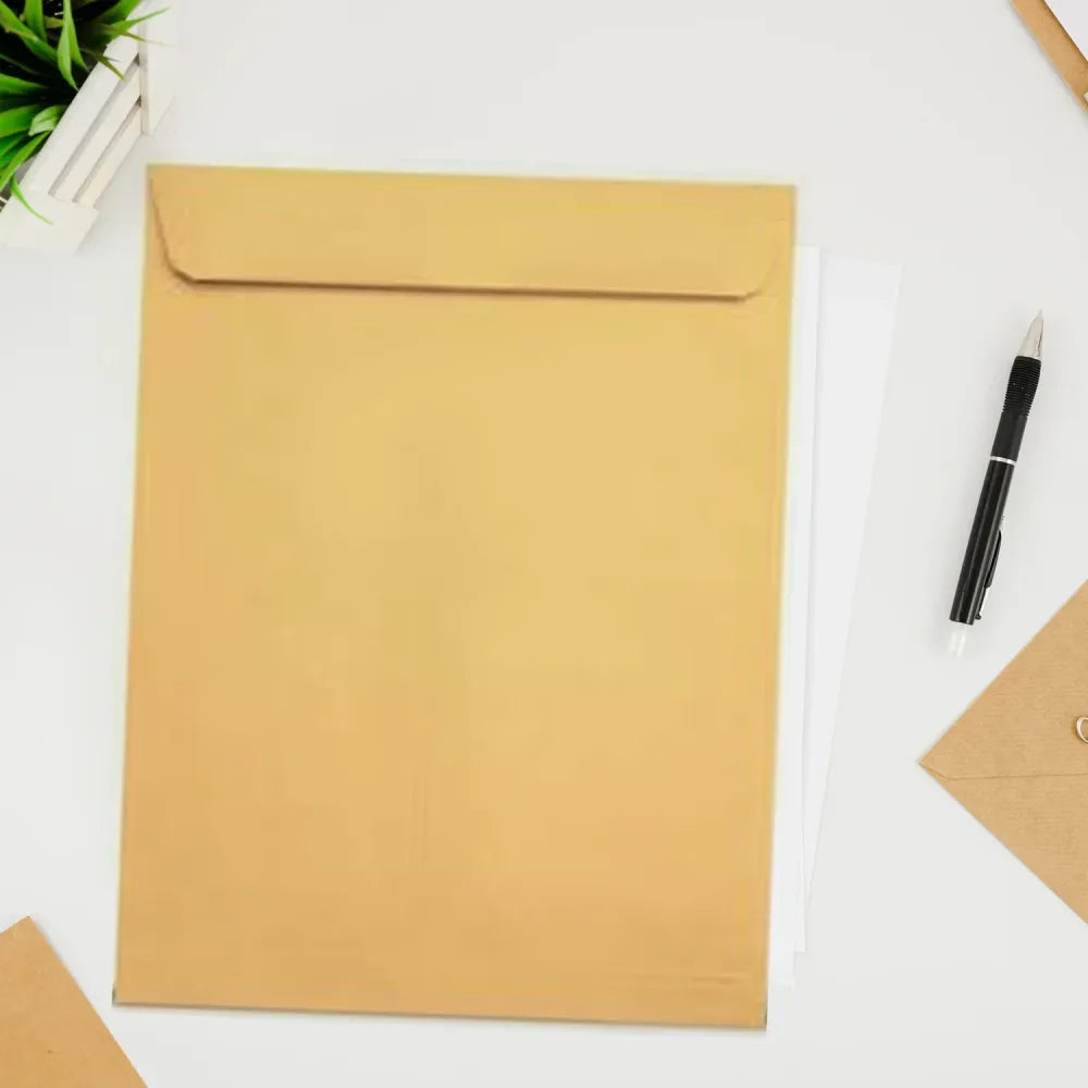 Durable self-seal kraft envelopes - office