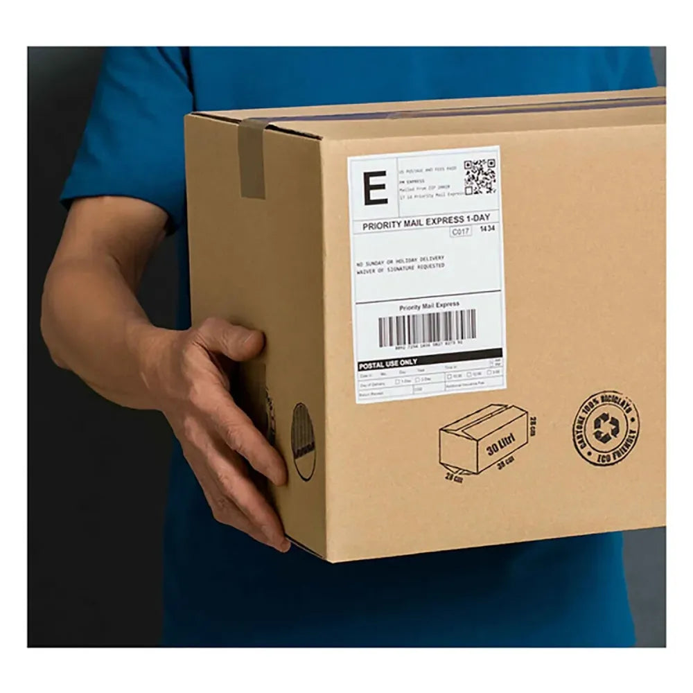 Durable thermal shipping labels - office
