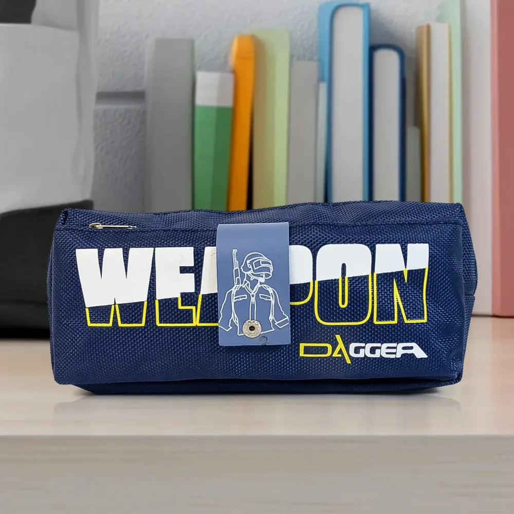 Durable zippered pencil pouch - office