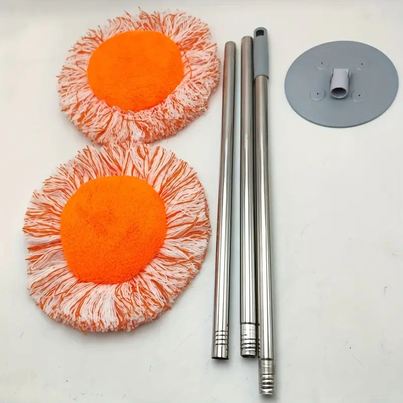 Self-Wringing Spin Mop