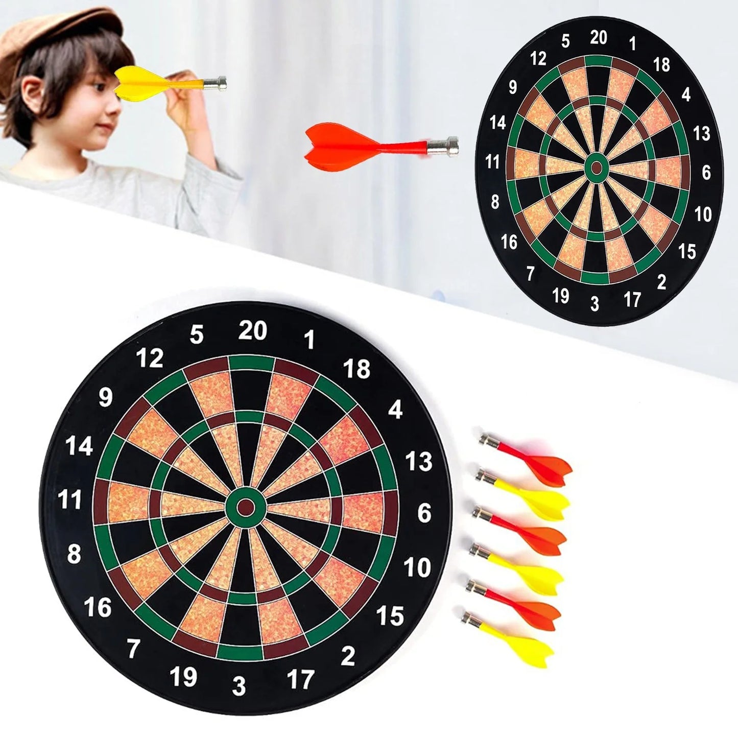 Safe Magnetic Dartboard Set
